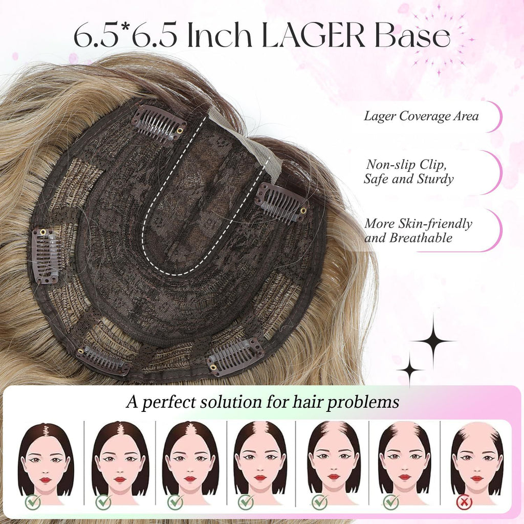 European and American Style Small Lace Wig Set Export Synthetic Fiber Medium Length Women's Top Natural Middle Part Bangs Hairpiece Wig