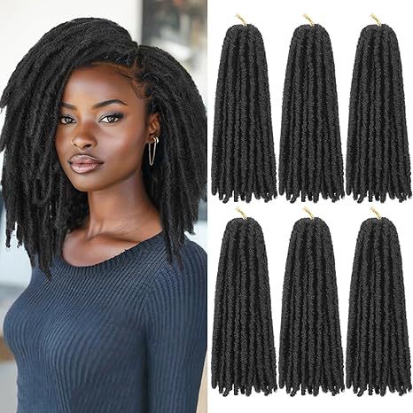 Europe and america cross border TEMU African Synthetic Hair Straight Gypsy Wig Hollow Braid straight Faux Locs