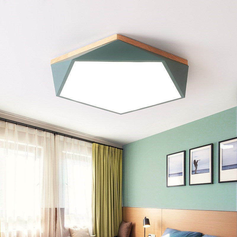 Nordic Bedroom Lamp Simple Modern Creative Macaron led Ceiling lamp for master bedroom, children's lamp, bedroom lamp