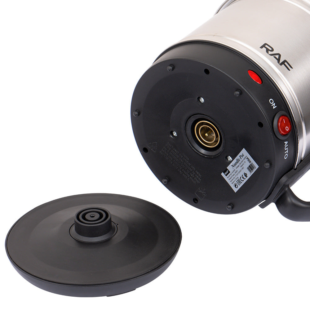 RAF Portable Stainless Steel Electric Kettle for Home Use, Single Person Electric Cooking Cup, Integrated Instant Noodle Pot, Electric Cooking Pot