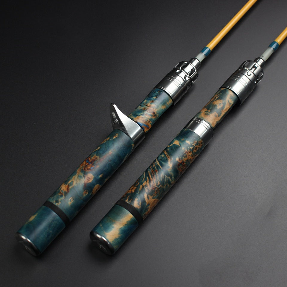 1.4Ultra-light Stream Casting Rod, Soft and Lightweight, Easy to Carry, Four-section Lure Rod for Bass and Panfish Fishing