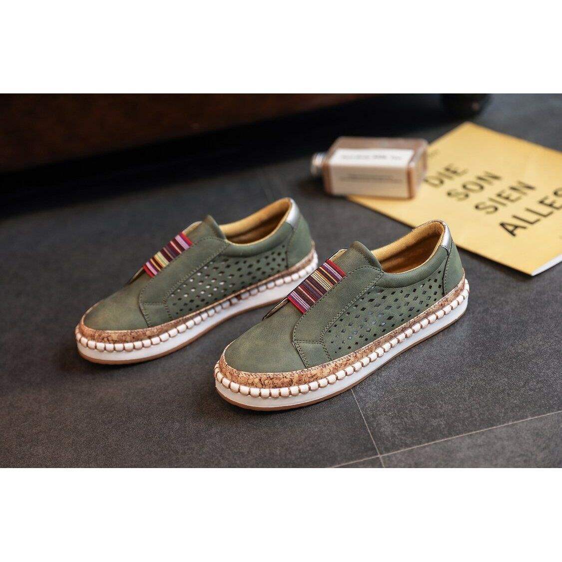 Women's Shoes2025Spring and Summer New Casual Shoes Women's Flat Shoes Women's Single Shoes Large Size Women's Shoes43