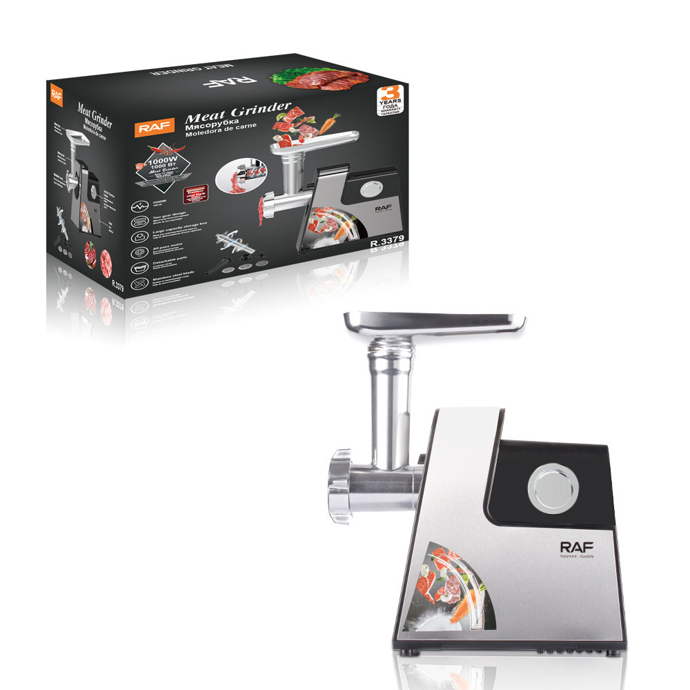 RAF European Standard Household Electric Meat Grinder Multi-Functional Meat Mincer Sausage Stuffer Meat Mincer Meat Grinder