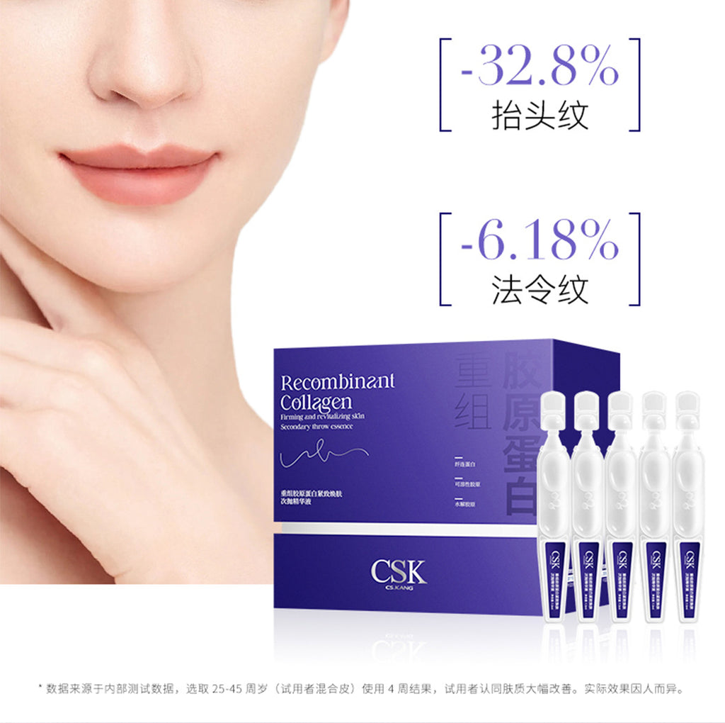 Anti-Wrinkle Restructured Collagen Single-Use Serum Firming Hydrating Moisturizing High-End Single-Use Skin Renewal