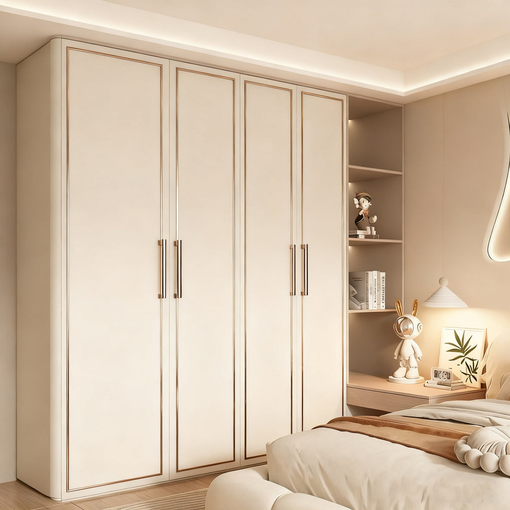 Custom Full House Aluminum Alloy Wardrobe Moisture-Proof Durable Large Capacity Home Bedroom Storage Organizer Integrated Closet Assembly