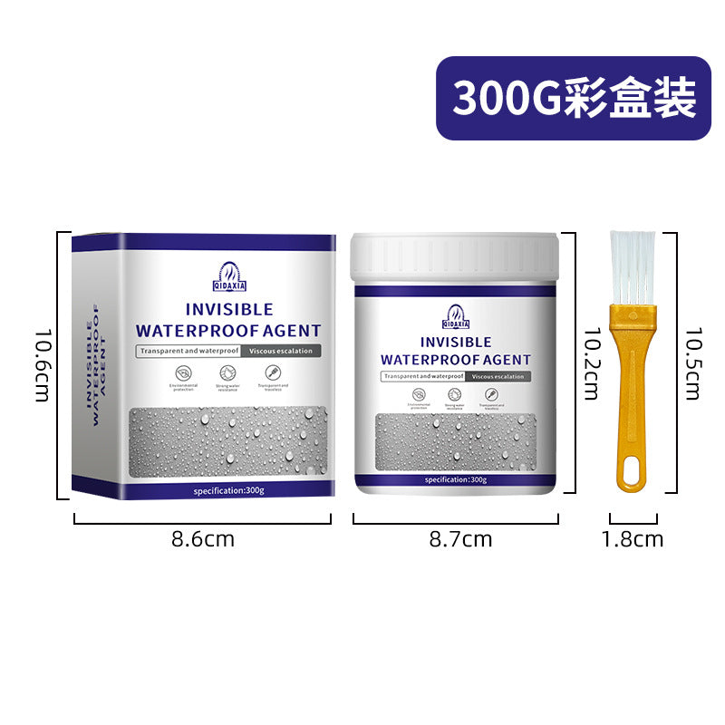 Nano Coating Roof Waterproof Glue Liquid Transparent Wall Water Infiltration Moisture Proof Toilet Transparent Waterproof Coating