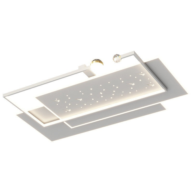 Modern minimalist living room led Ceiling Lamp2024New style main hall lamp wrought iron bedroom lamp high-end dining room lamp