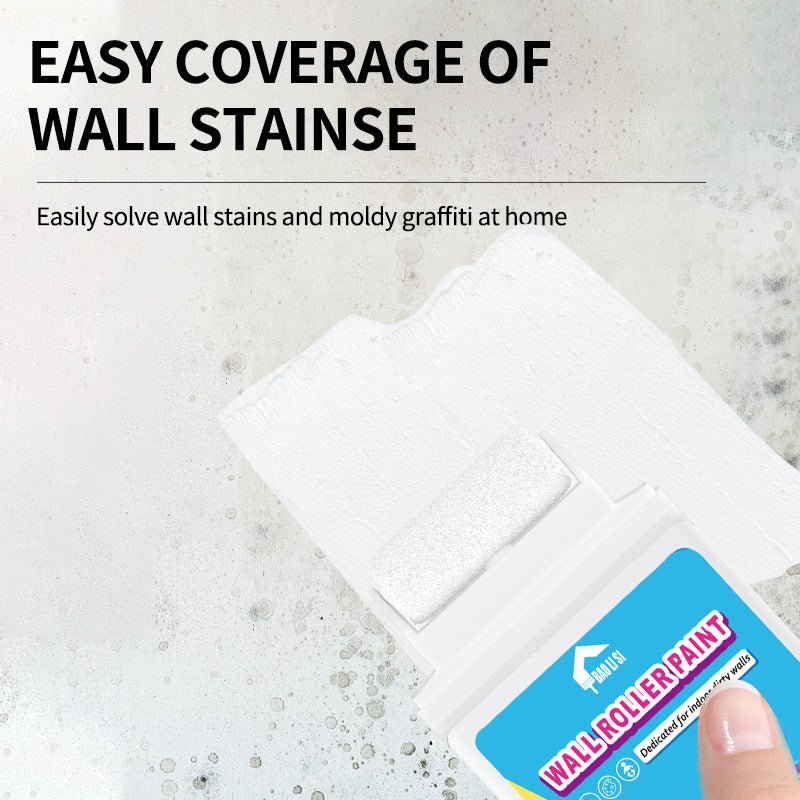 Wall Small Roller Brush Paint Cocoa Roller Dirty Graffiti Renovation Color Change Latex Paint Portable Water-Based Interior Wall Paint