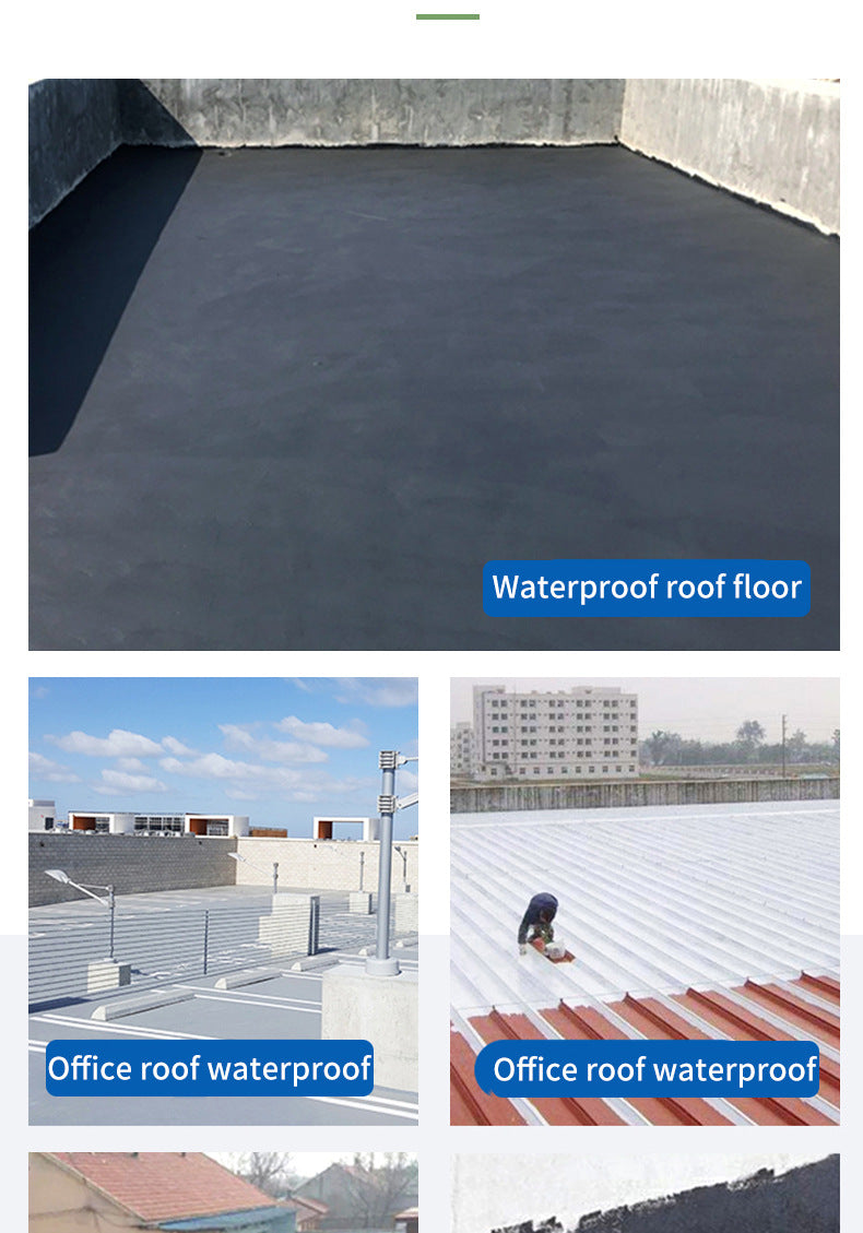 Multi-color Waterproof Leak Repair Glue Roof Waterproof Glue Coating House Leak Material Wholesale Water-based Polyurethane
