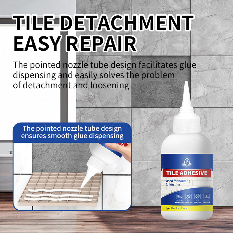 Tile Adhesive Cement Repair Floor Tile Hollow Drum Penetration Bonding Repair Wall Tile Falling Back Adhesive Strong Bonding Agent