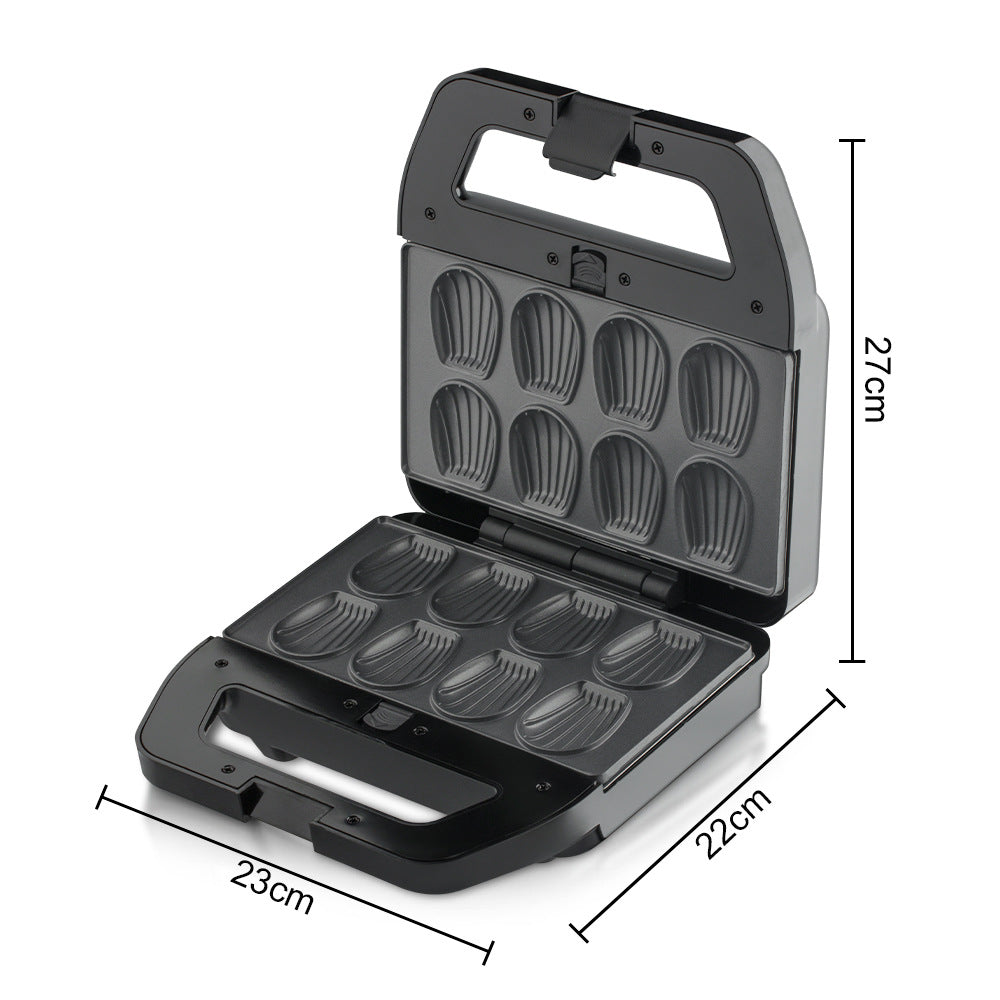 RAF European Standard Sandwich Maker Household Multifunctional 6-in-1 Waffle Maker Breakfast Machine Portable Baking