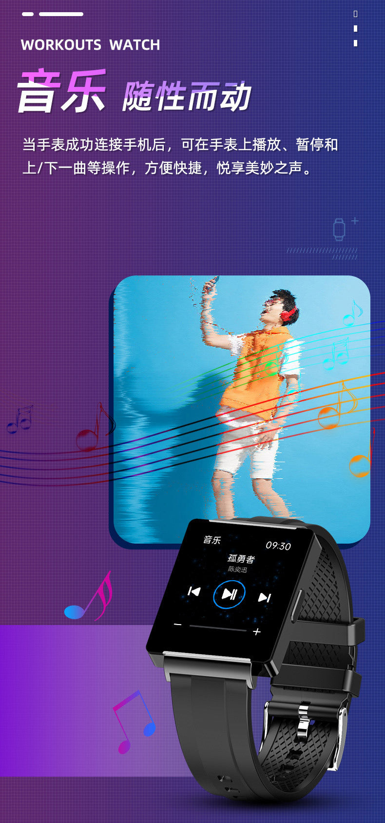 ks01Smart Watch Non-Invasive Blood Glucose and Oxygen Health Monitoring Watch NFC Huaqiangbei Sports Smart Watch