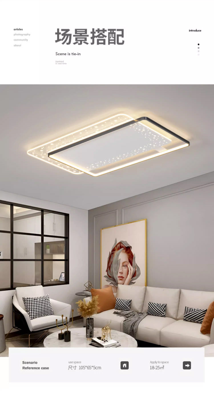 Living Room Light Full House Package Lighting Modern Minimalist Style Living Room Light Creative Bedroom Light Ceiling Light Zhongshan Lighting