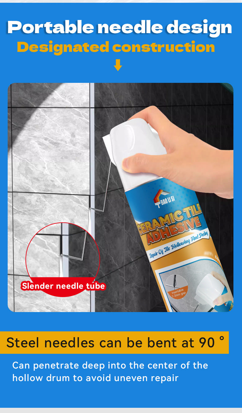 Tile Grout Sealant Marble Floor Wall Tile Repair Floor Edge Adhesive Injection Grout Liquid