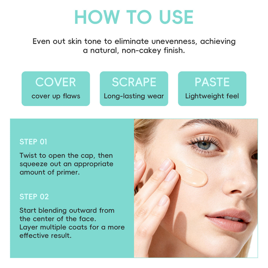 sheloves Pore Concealing Primer Lightweight Concealer Makeup Effect Exclusive Supply Oil Control Clear Primer