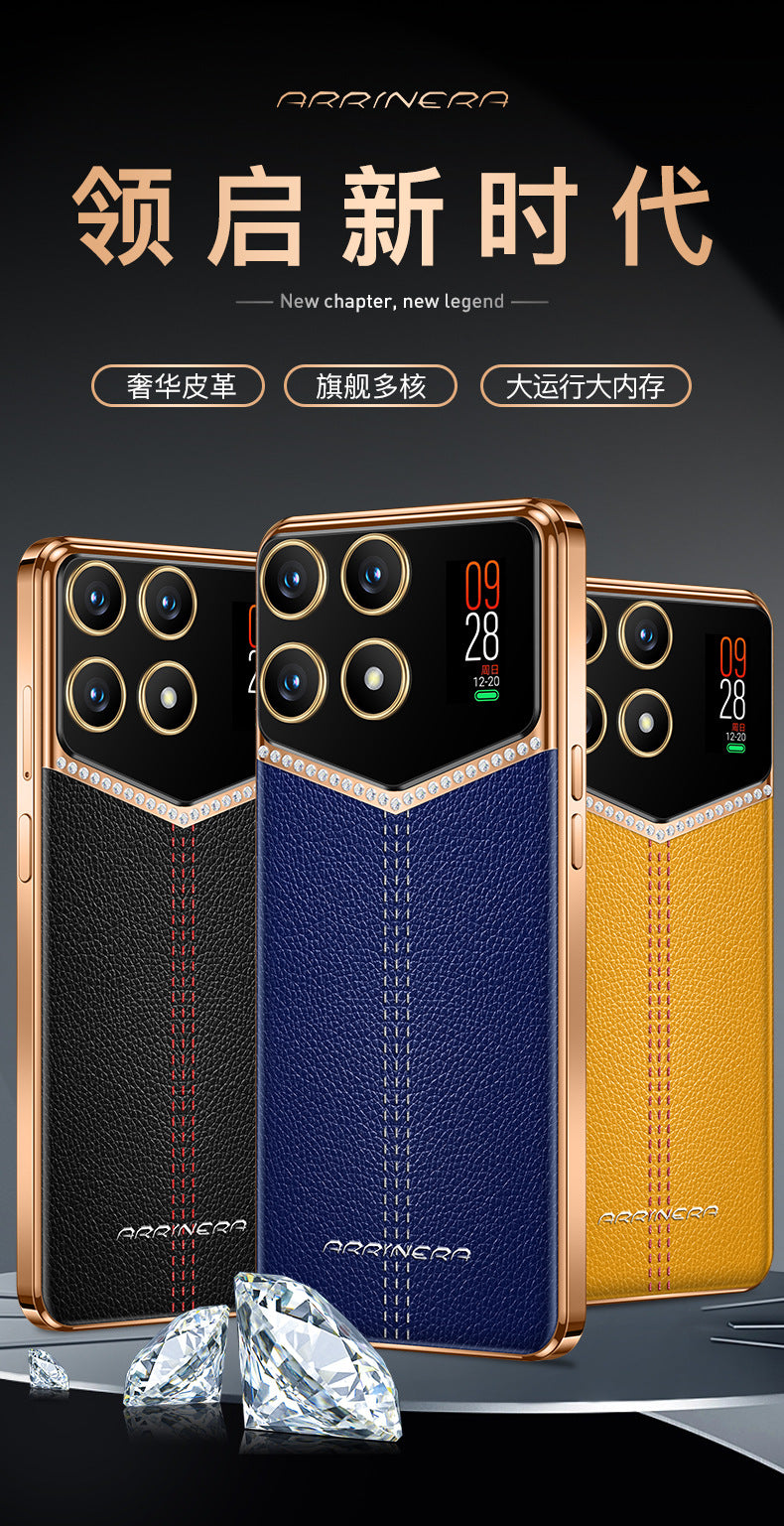 2025New U25Smartphone5G Mobile Phone6.517Inch Water Drop Screen Factory Direct Wholesale