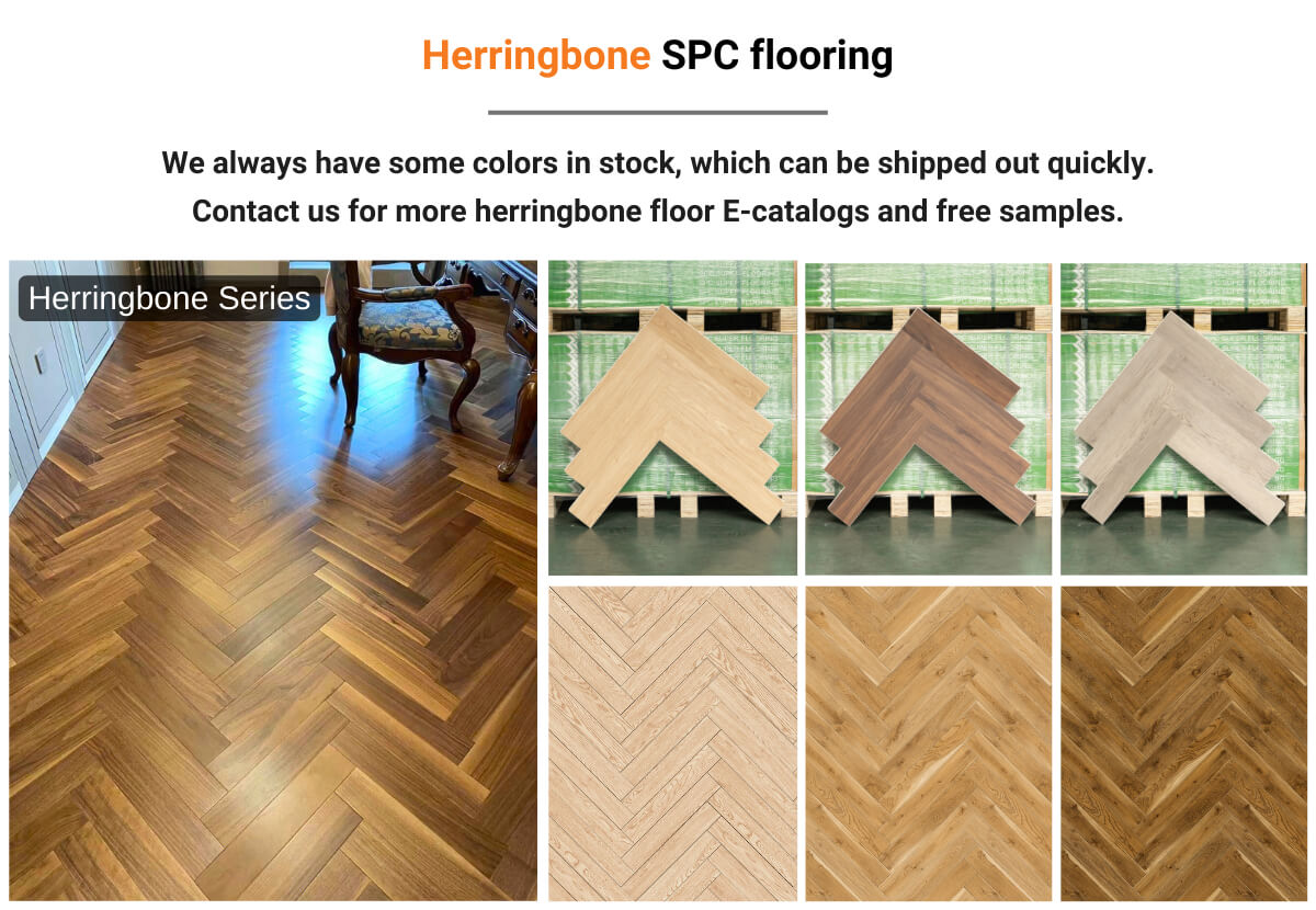 Residential Home Decoration 4mm PVC Vinyl Plank Tile Wood Engineered SPC Flooring for Hotel Kitchen Office Living Room