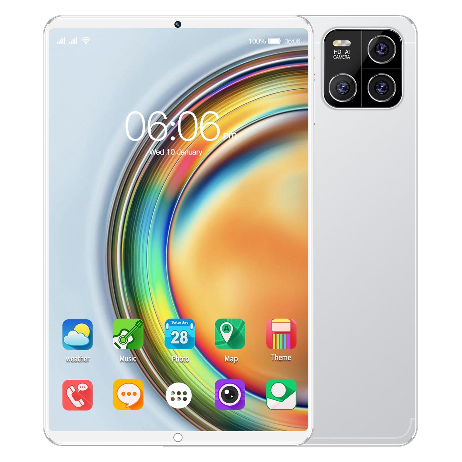 New Tablet Pad6 10Inch Android Smart Support WiFi Dual SIM Card Dual Standby Factory Exclusive