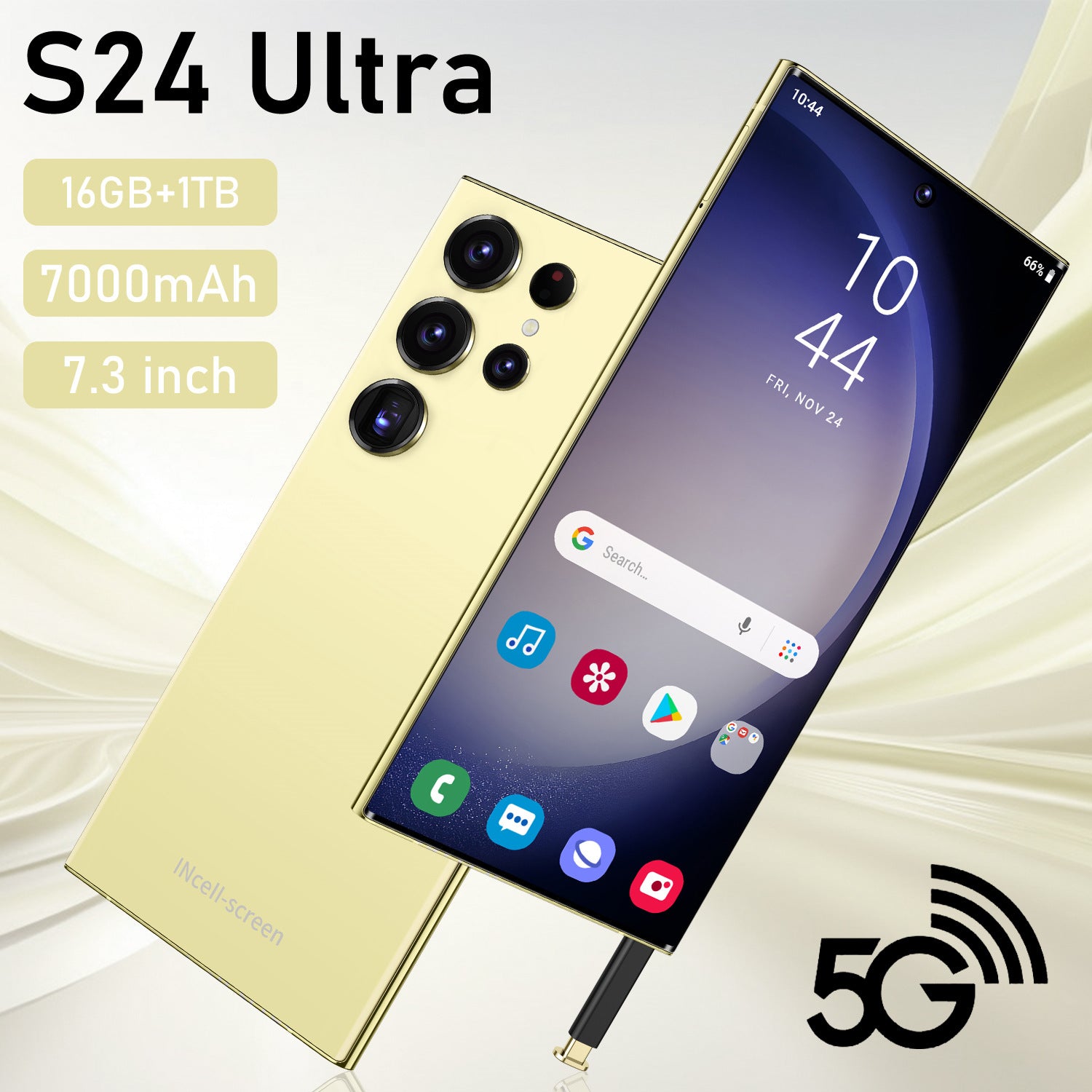 Exclusive Supply S24 Ultra Large Screen Smartphone16+1T Source Factory Direct Sales(Popular)