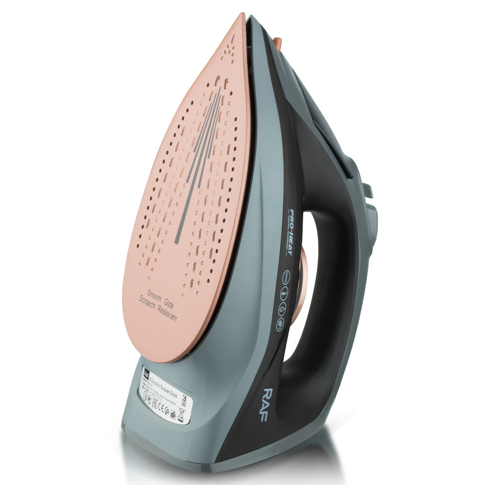 RAF European Standard Ceramic Handheld Electric Iron Household Small Portable Steam Iron Handheld Ironing Machine