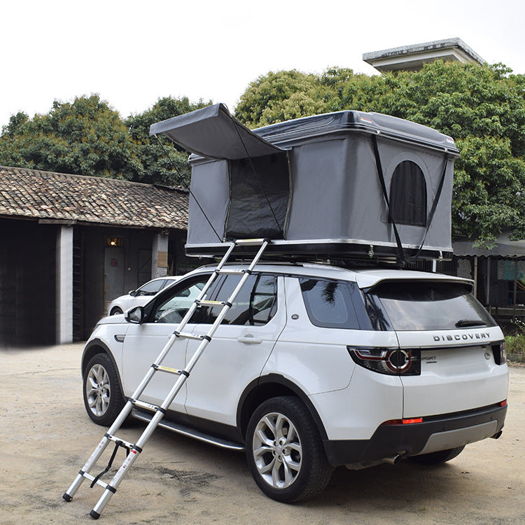 FRP Automatic Hard Shell Car Roof Top Tent SUV Waterproof Outdoor Camping Lightweight Quick Open for Self-Driving Tours