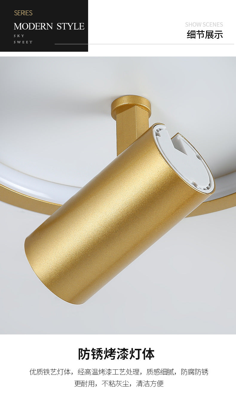 Aisle Light with Spotlight Corridor Light Entryway Staircase Cloakroom Balcony Light Luxury Internet Celebrity Ceiling Light led