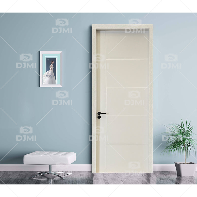 Modern Fire Rated Wood Doors Steel Metal Fire-proof Doors Single Double Swing Main Door Wooden Skin Painted Finished