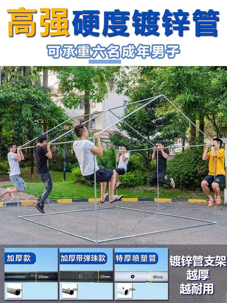 Disaster Relief Tent Standard Civil Affairs Outdoor Emergency Site Civilian Site Engineering Cotton-Padded Cold-Proof Rain-Proof Emergency Tent