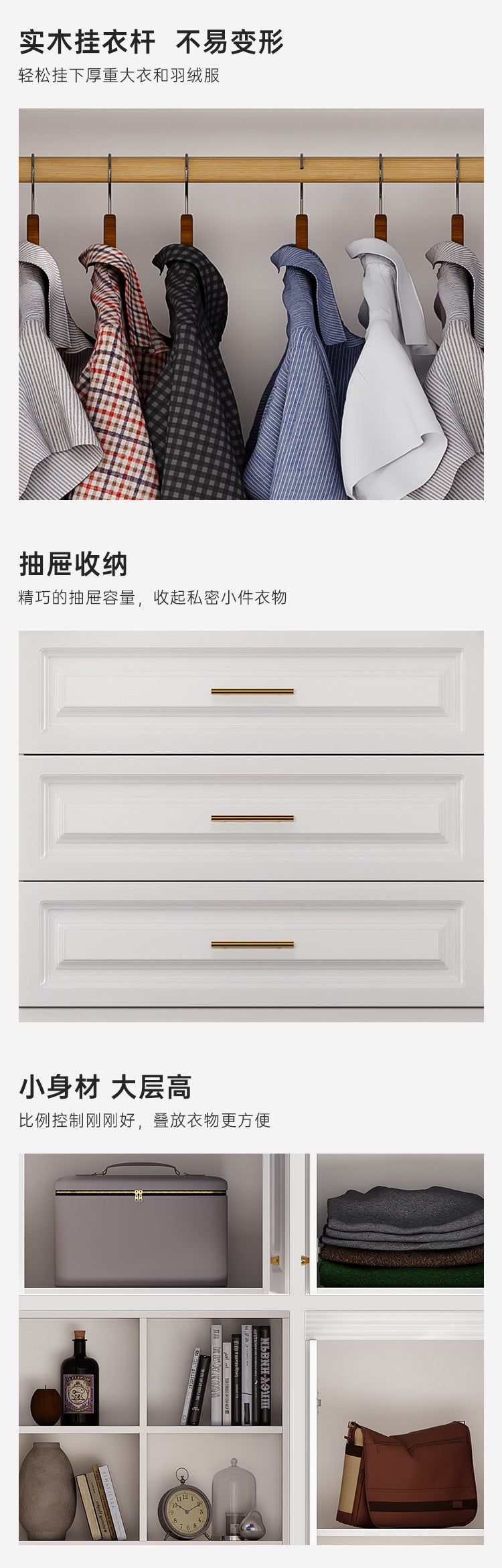 90Corner Wardrobe for Home Bedroom, Suitable for Various Sizes, Dressing Table Integrated, Trendy Simple European Style Large Wardrobe