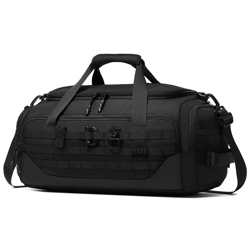 ozuko Men's Travel Bag Handheld Large Capacity Waterproof Sports Bag Tactical Commuting Multifunctional Business Travel Bag
