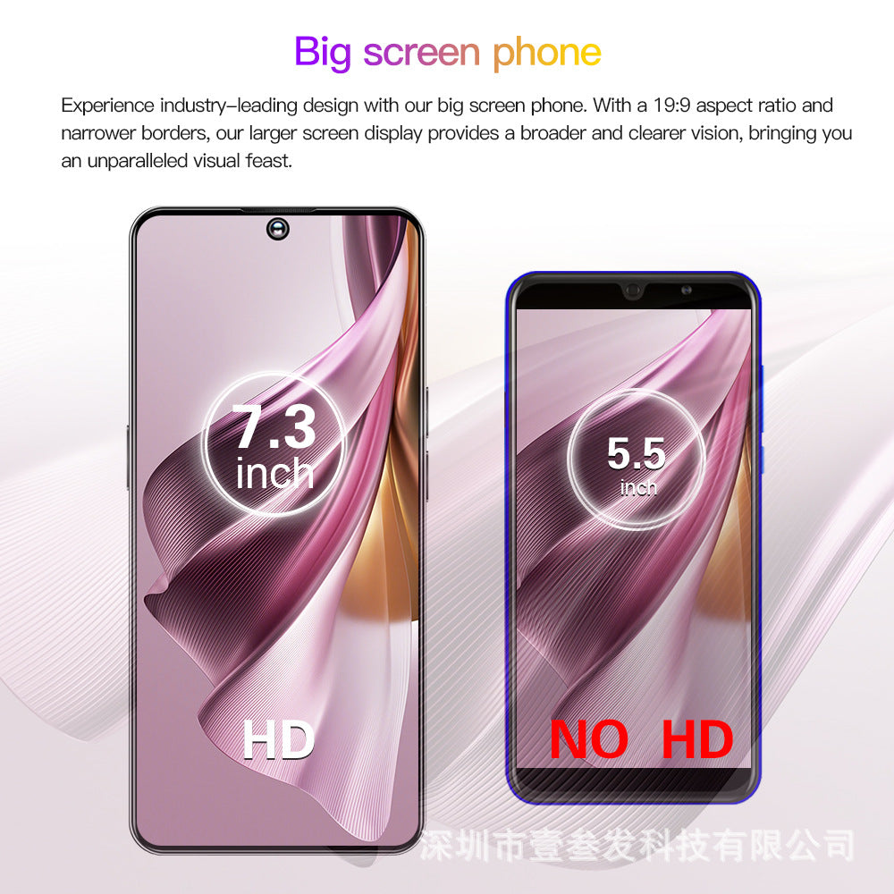 New Reno10pro(2+16G)7.3Inch5G All-in-One Hot-Selling Smartphone Factory