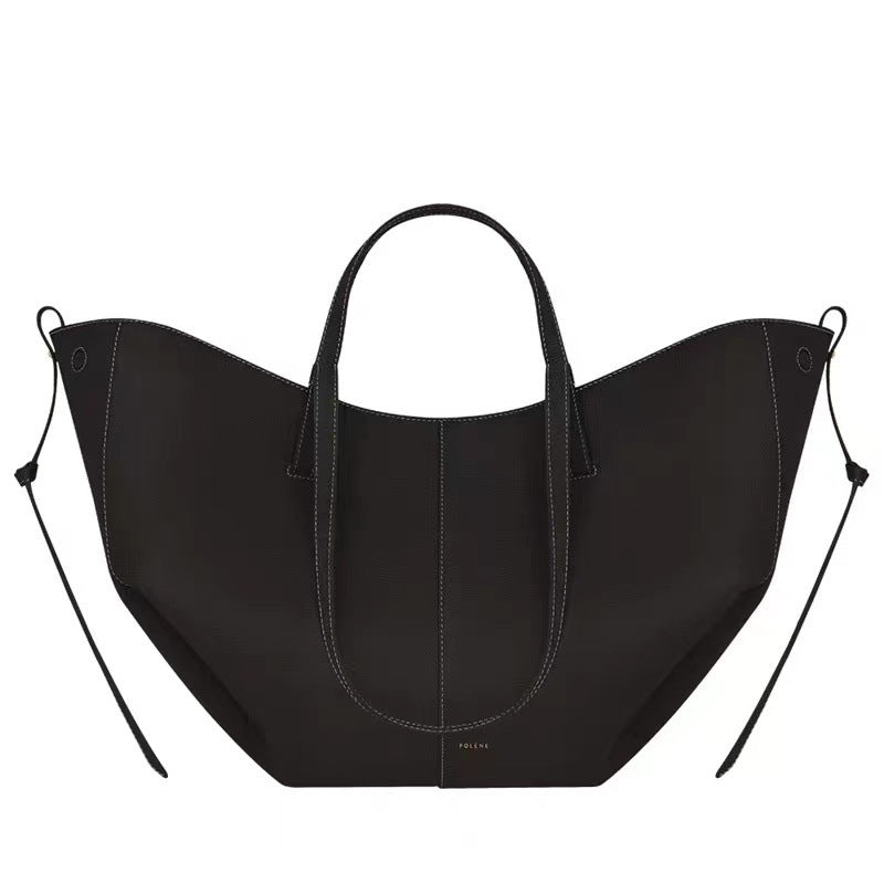 Trendy European and American Style Pleated Mother-Daughter Bag for Women with Wings, Tote Bag, Laptop Bag, Handbag, Shoulder Bag, Crossbody Bag, Underarm Bag