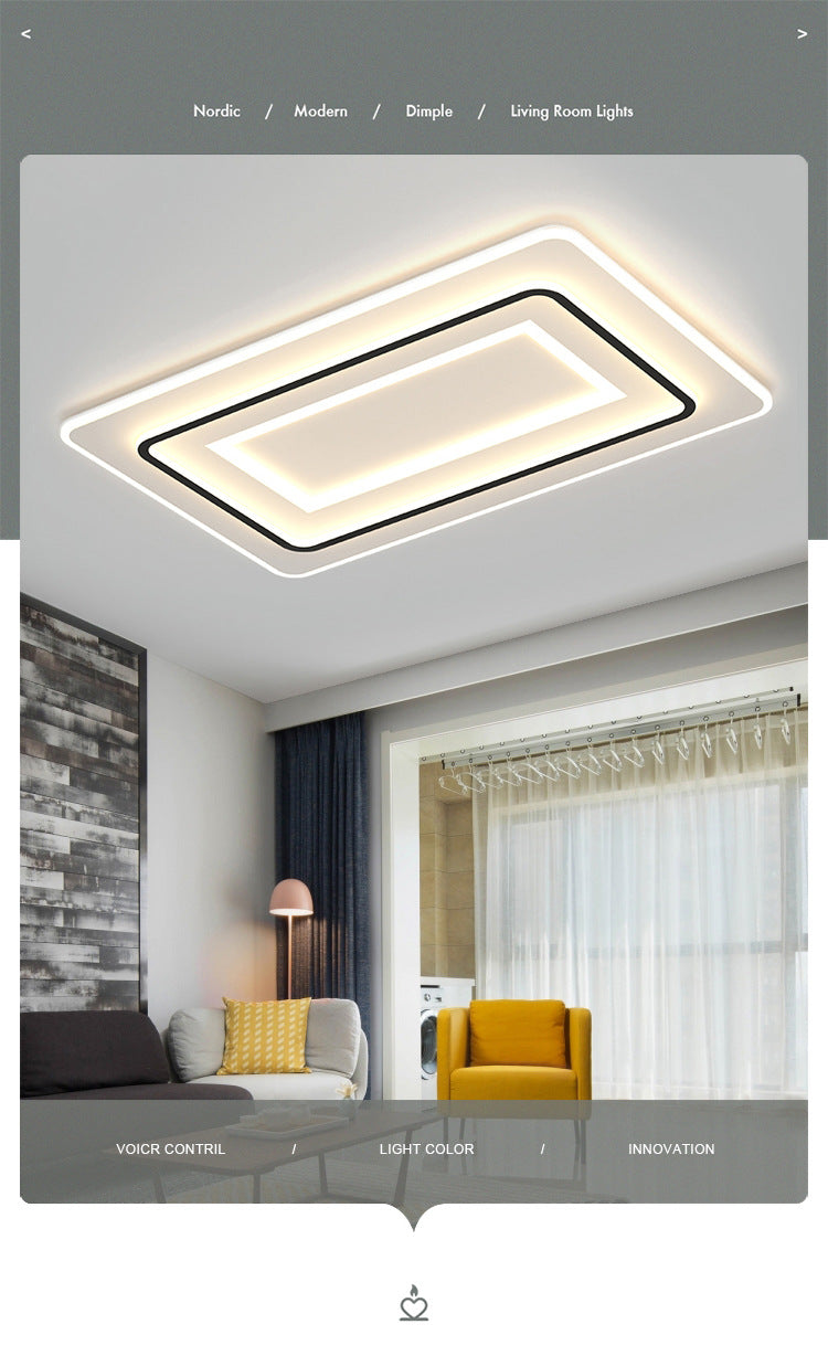 Zhongshan Lighting Ceiling Light LED Bedroom Dining Room Living Room Light Modern Simple Elegant Whole House Package Set Balcony