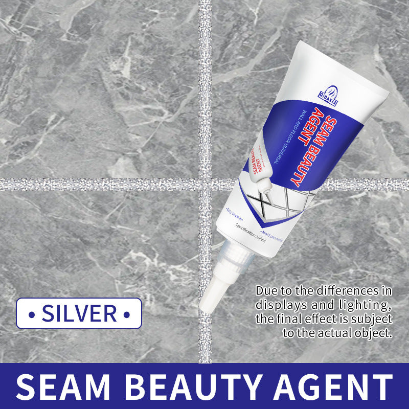 Tile Grout Water-Based Tile Floor Tile Grout Waterproof Mildew-Proof Sink Toilet Hand-Squeeze Grout