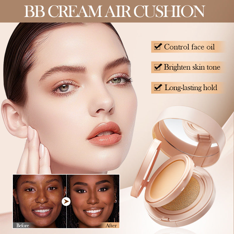 Light Sensing Cushion Compact SADOER Moisturizing and Light BB Cream Concealer Foundation  Wholesale