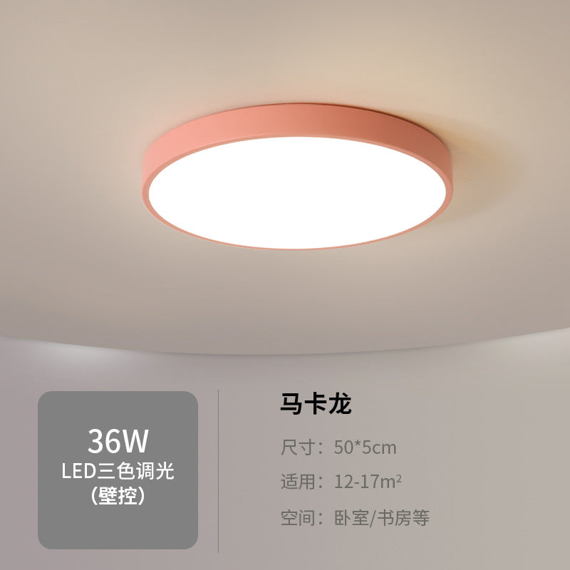 Children's Room Bedroom Lamp Boys Girls Pink Creative Cartoon Ceiling Lamp Cozy Romantic Room Lamp Master Bedroom Lamp