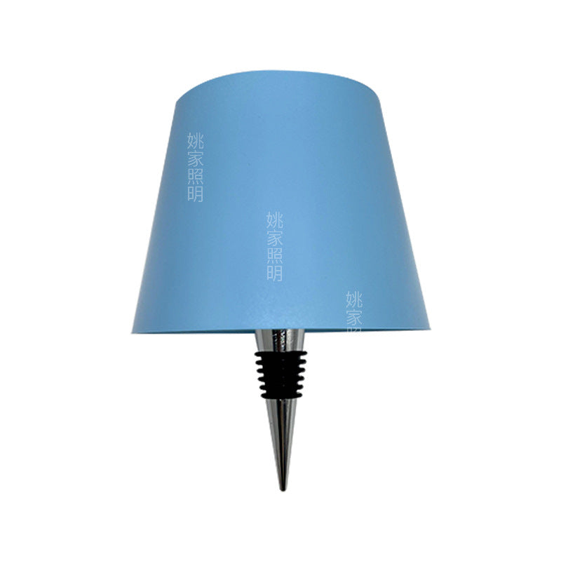 Wine Bottle Lamp High Stand Lamp Head Movable Detachable Portable Wine Head Lamp Rechargeable Night Light Restaurant Bar Night Light