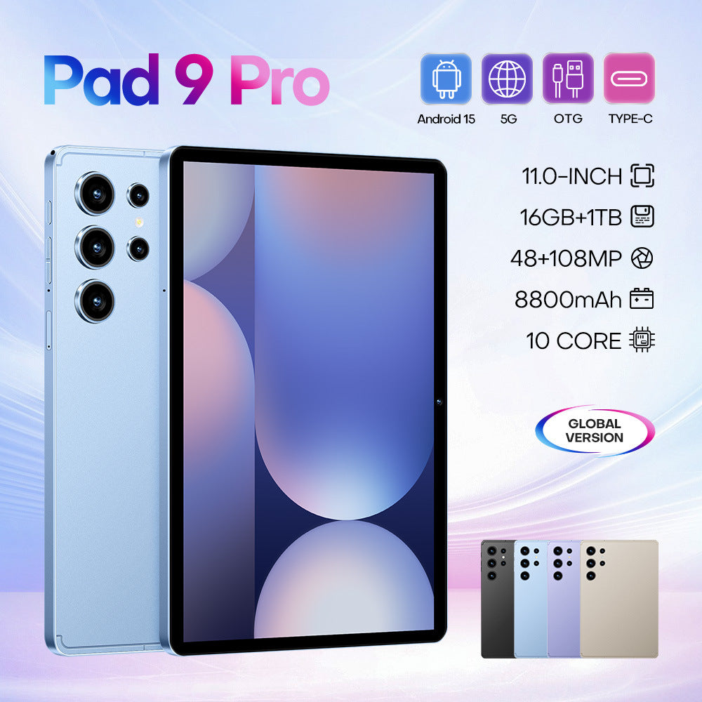 New products in stock Pad 9 Pro Tablet Pc10Inch16+1T Online Learning Game Tablet Factory Direct Sale