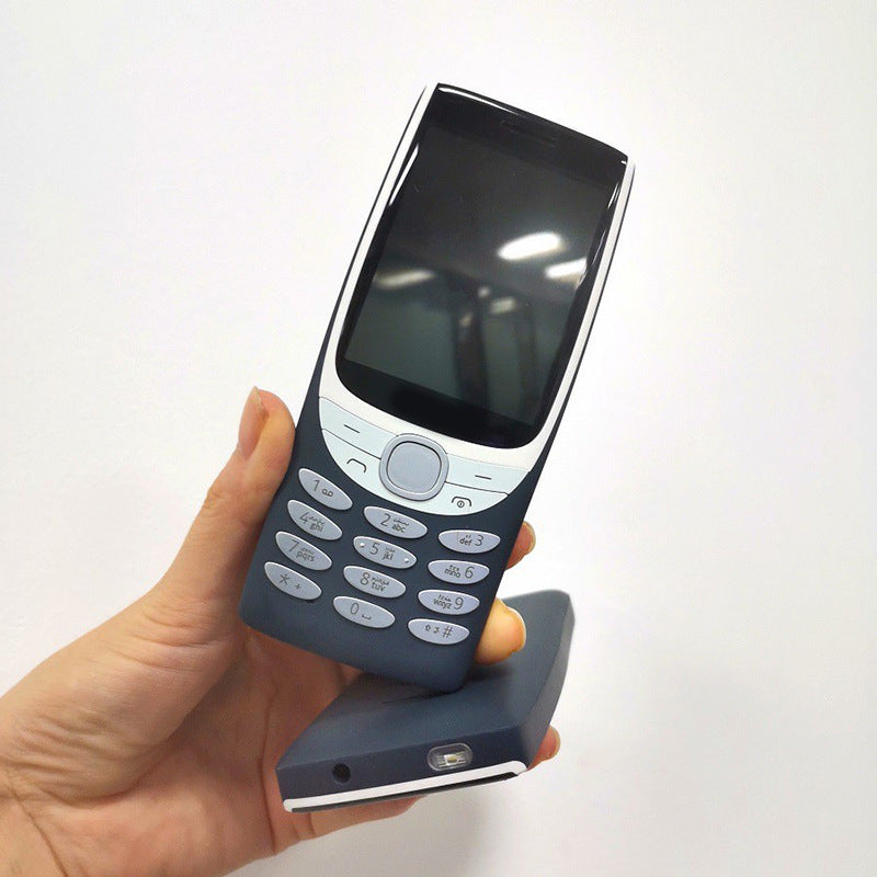 8210Elderly Phone with Ultra-Long Standby, Large Font, Loud Sound, and Big Screen2G 4G Elementary School Student Button Elderly Mobile Phone