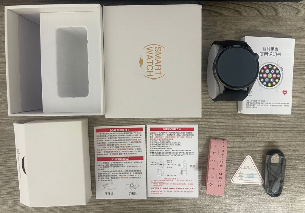 s200Smart Watch Air Pump Air Bag Blood Pressure Blood Sugar Health Monitoring Watch Bluetooth Call Smart Watch