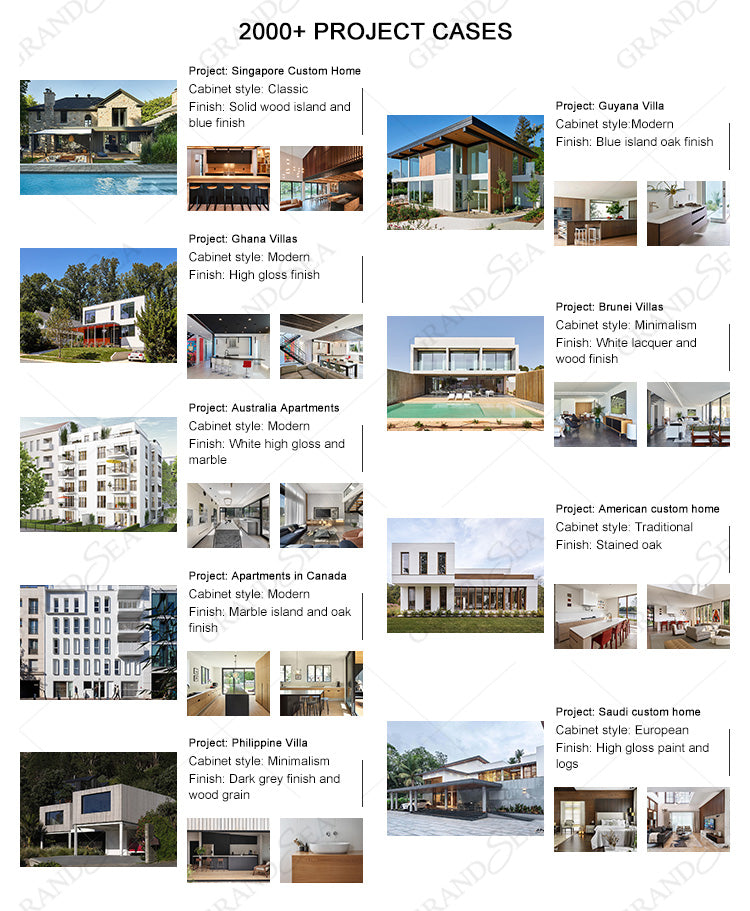 Ready to Assemble Luxury Kitchen Cabinet Modern Kitchen Cabinet Kitchen Furniture Set