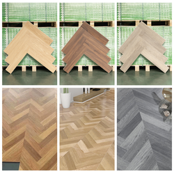 Wood Grain 4mm 5mm 6mm Click Pvc Plastic Solid Color Dark Gray Yellow Brown Red Beige White Grey Spc Vinyl Flooring Covering