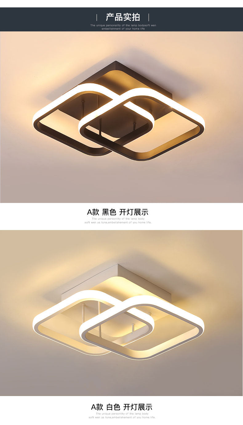 Aisle Light Entryway Hallway Light Iron Art Stair Light Cloakroom led Ceiling lamp balcony lamp Zhongshan lighting fixtures