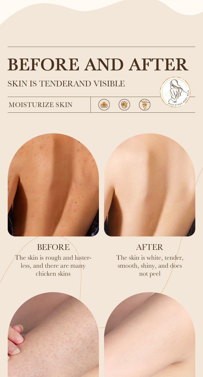 Full English Body Lotion250ml BIOAOUA Rice Moisturizing Hydrating Lotion  Wholesale