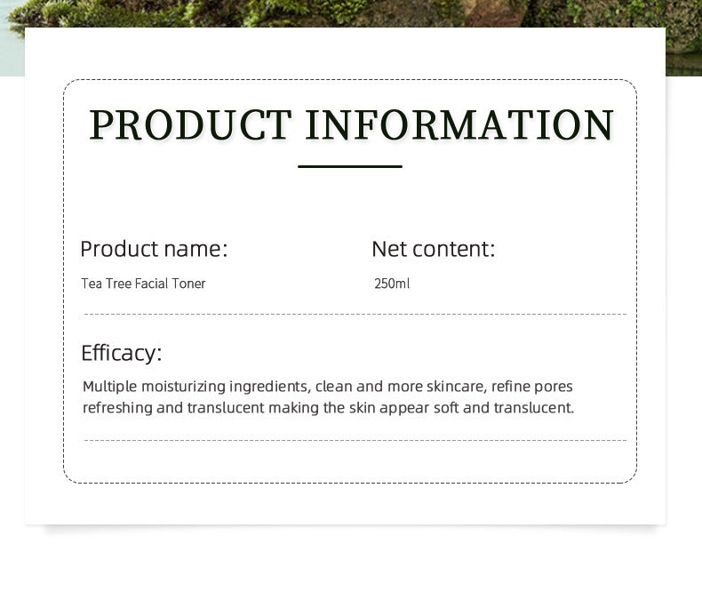 Full English SKAT tea tree toner Hydrating, Moisturizing, Brightening Tea Tree Toner Wholesale