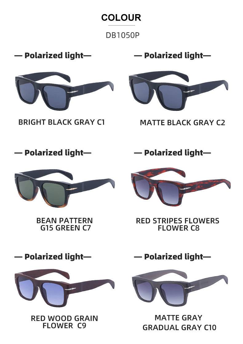 Polarized Sunglasses for Men Fishing European and American Style Outdoor Sun Protection Sunglasses Full Frame Sports Glasses sunglasses