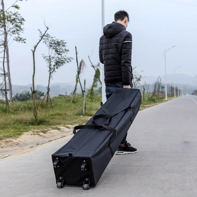 Four-Corner Tent Trolley Bag Four-Legged Umbrella Trolley Bag with Wheels Thickened Waterproof Foldable Tent Storage Bag