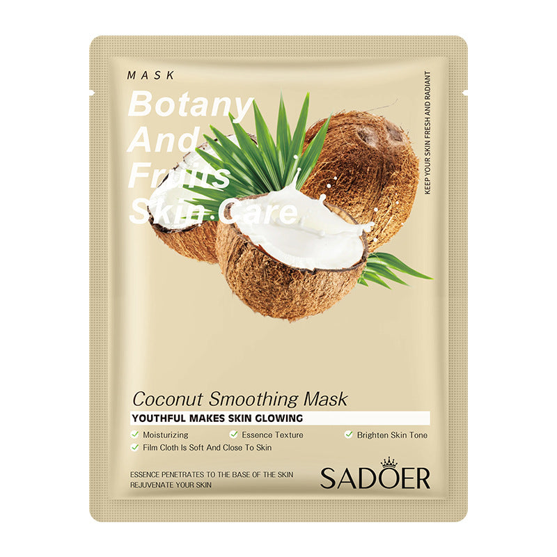 Fruit Mask SADOER Avocado Rose Hydrating Moisturizing Tablets Cross-border Foreign Trade Skincare Wholesale