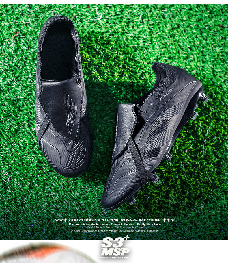 World Cup Football Shoes Men's New Style Grassland Competition AG Spike TF Broken Nails Adult Youth Student Sports Training