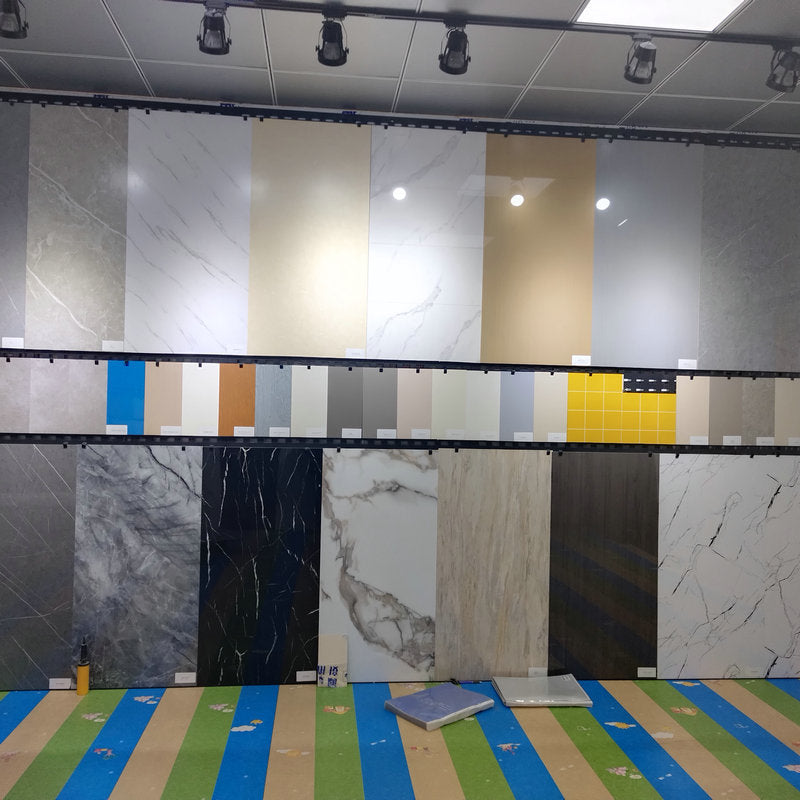 New Arrival Interior Decoration Easy Install Waterproof Pvc Plastic Stone Spc Marble Wall Panel